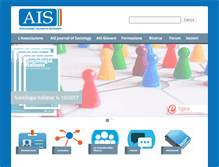 Tablet Screenshot of ais-sociologia.it